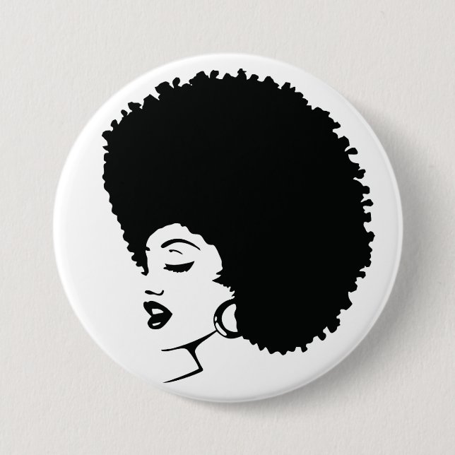 Woman Black Power Button (Front)