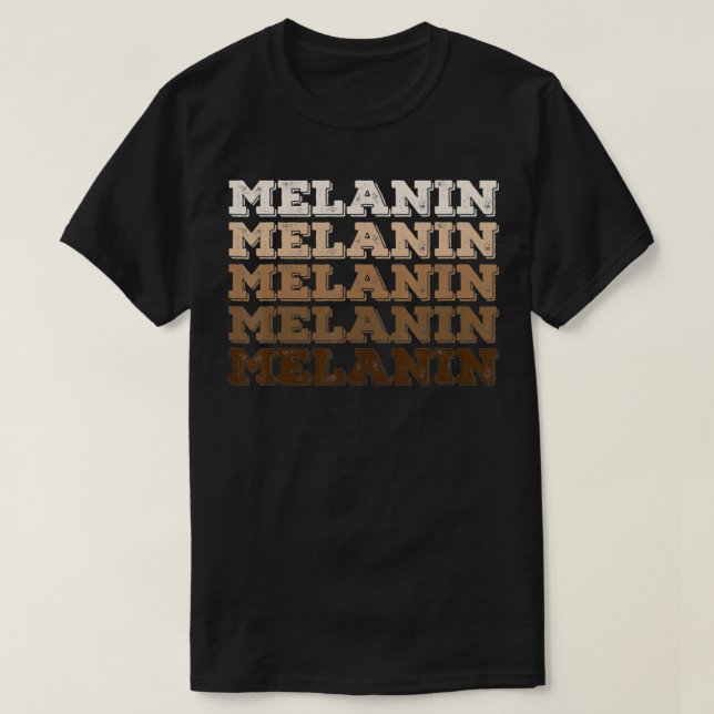 Woman Black Queen Afro African American Melanin Na T-Shirt (Design Front)