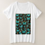 Woman Butterfly T-Shirt for Effortless Elegance!.