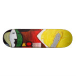 "Woman Butters Toast" Skateboard by David M. Bandler