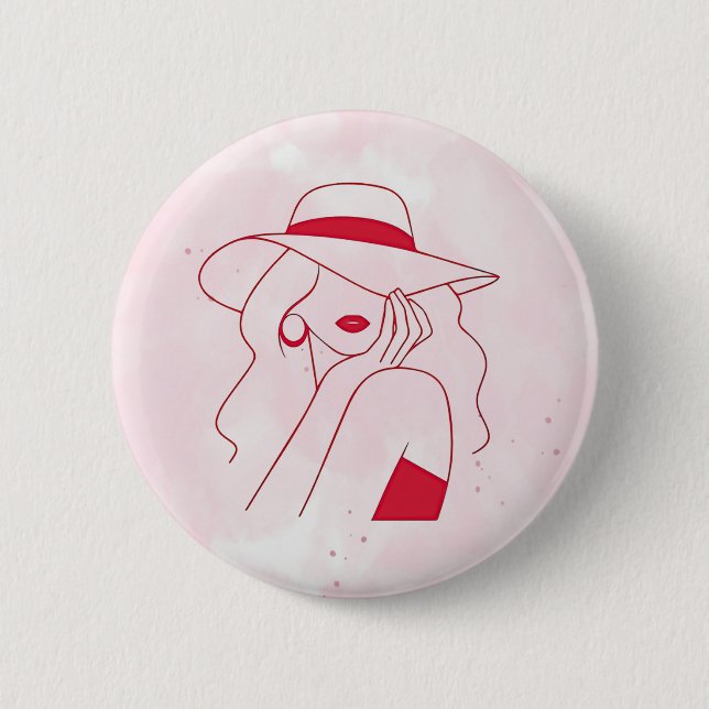 Woman Button (Front)