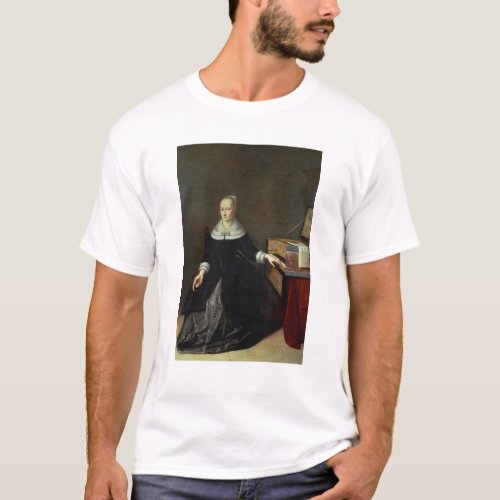 Woman by a Virginal T_Shirt