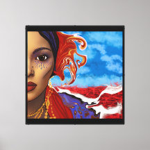 Woman by the Red Waters