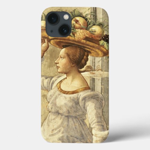 Woman carrying Fruit from the Birth of St John t iPhone 13 Case