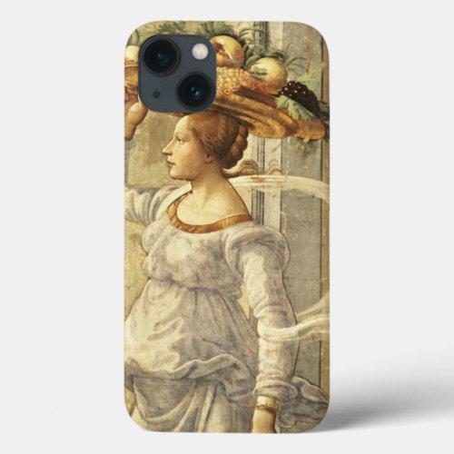 Woman carrying Fruit from the Birth of St John t iPhone 13 Case