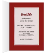 Woman Chef Cards (Inside (Right))