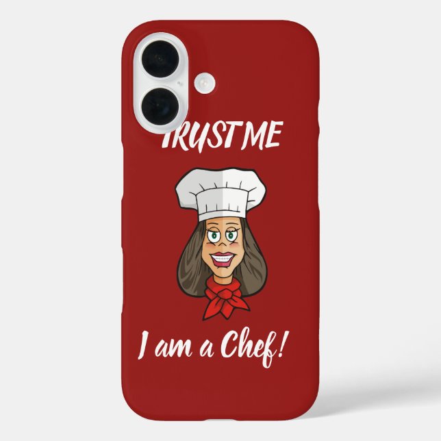 Woman Chef Case-Mate iPhone Case (Back)