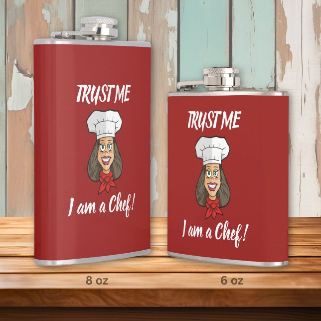 Woman Chef Flask (Creator Uploaded)