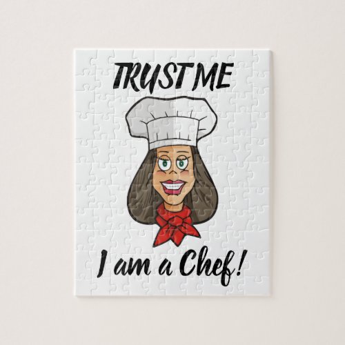 Woman Chef Jigsaw Puzzle