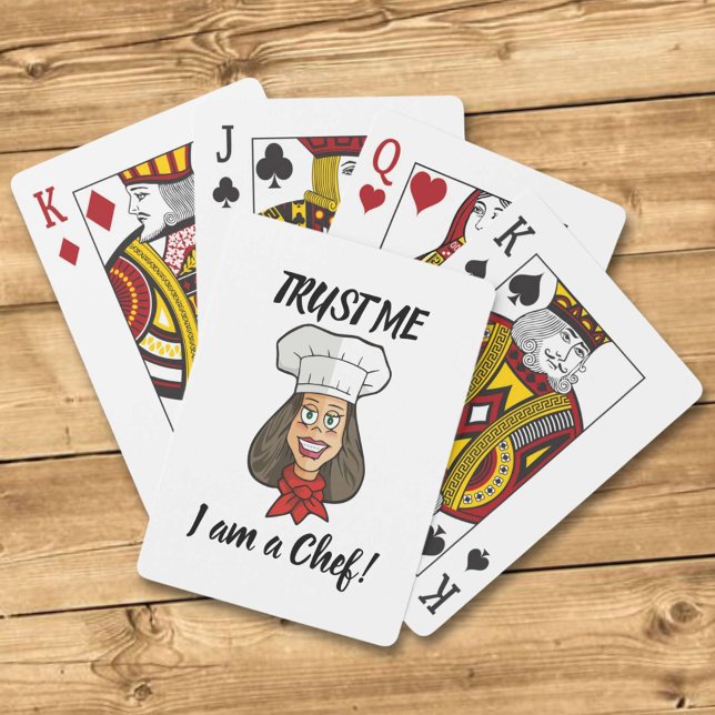 Woman Chef Poker Cards (Creator Uploaded)