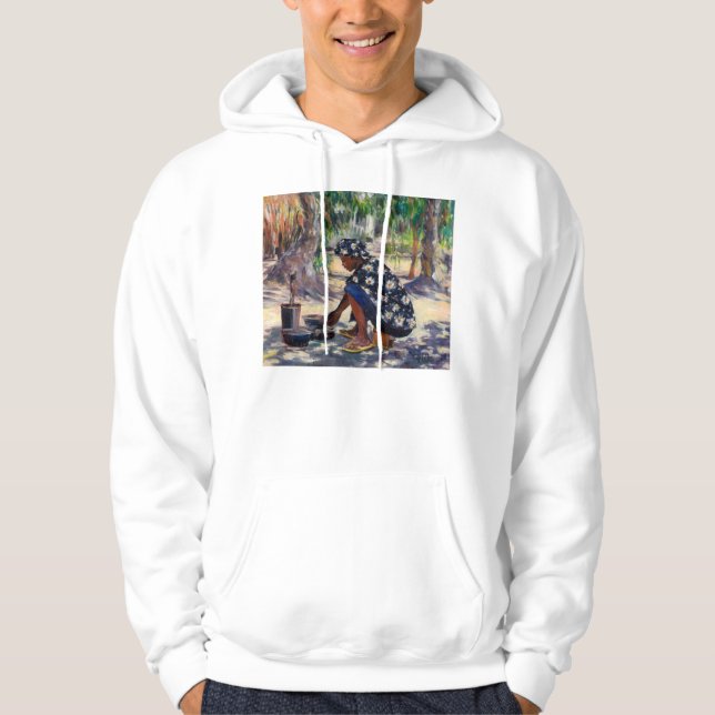Woman Cooking 2004 Hoodie (Front)