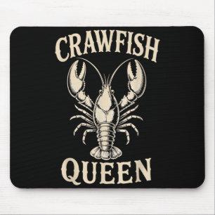 Woman crawfish boil crayfish mom seafood festival mouse pad