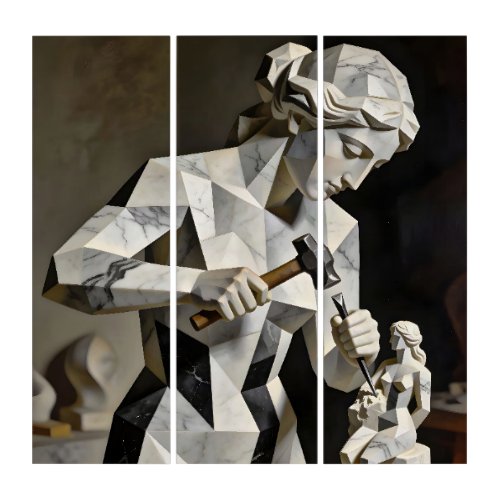 Woman, Create Thyself – Self Constructed Portrait Triptych