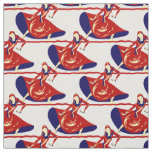 Woman Dancer Fabric