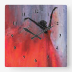 Woman Dancing Wall Clock