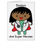 Woman Doctor Black Super Hero Personalize