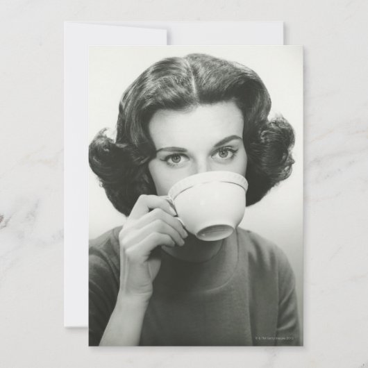 Woman Drinking (Front)