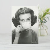 Woman Drinking (Standing Front)