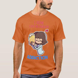 Woman drinking beer T-Shirt