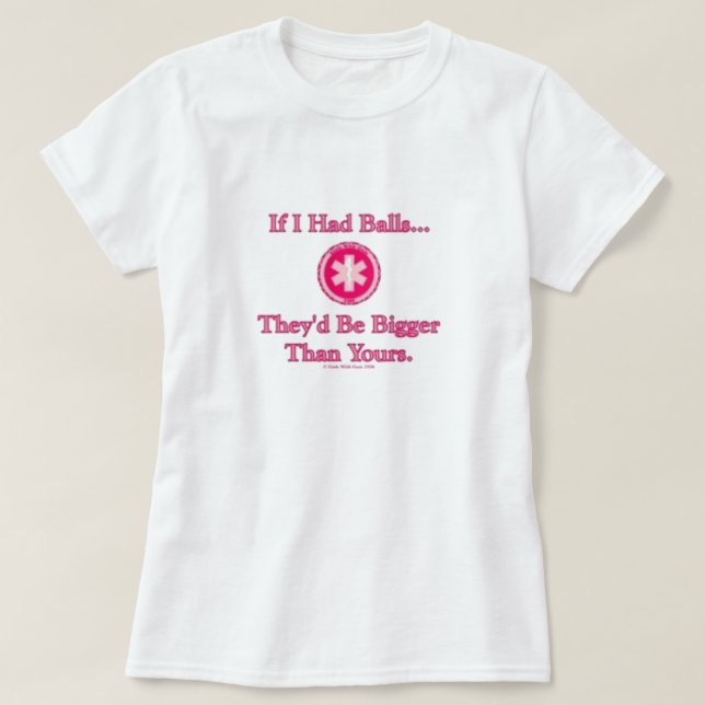 Woman Emt. T-Shirt (Design Front)