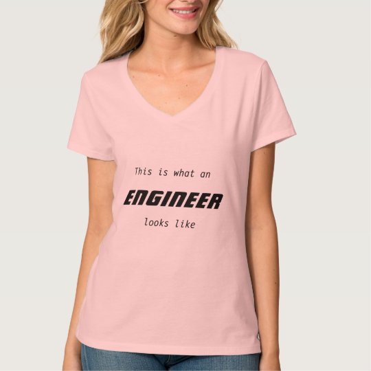 Woman engineer shirt
