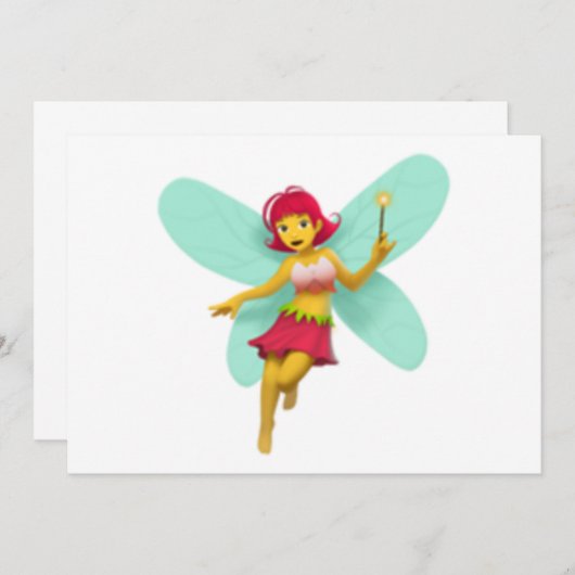 Woman Fairy - Emoji (Front/Back)