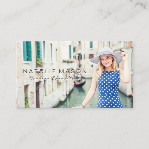 Woman Fashion Model | Wardrobe Style Business Card