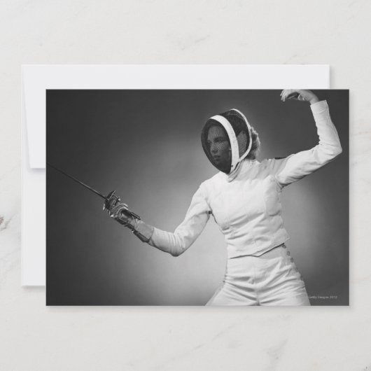 Woman Fencing (Front)