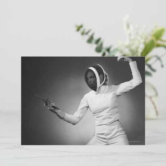 Woman Fencing (Standing Front)