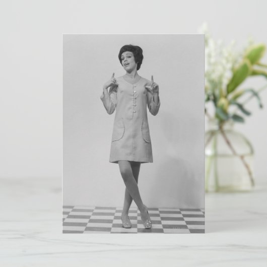 Woman Gesturing (Standing Front)