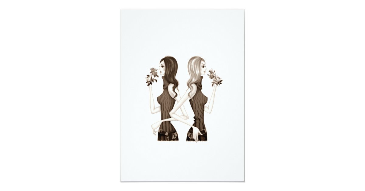 WOMAN/GIRLFRIEND'S GET TOGETHER INVITE | Zazzle.com