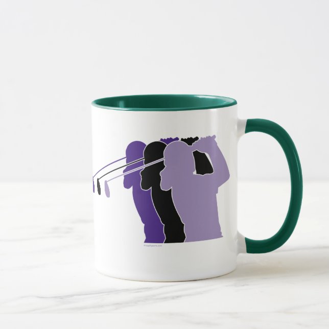 Woman Golfer Mug (Right)