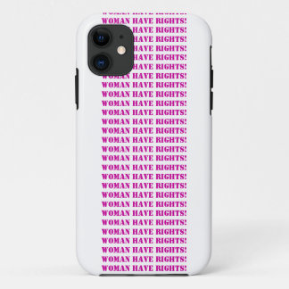 Woman Have Rights iPhone 5 Case-Customizable 11 Case