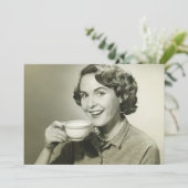 Woman Holding Cups (Standing Front)