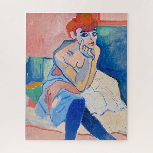 Woman in a Chemise  Andre Derain  Jigsaw Puzzle