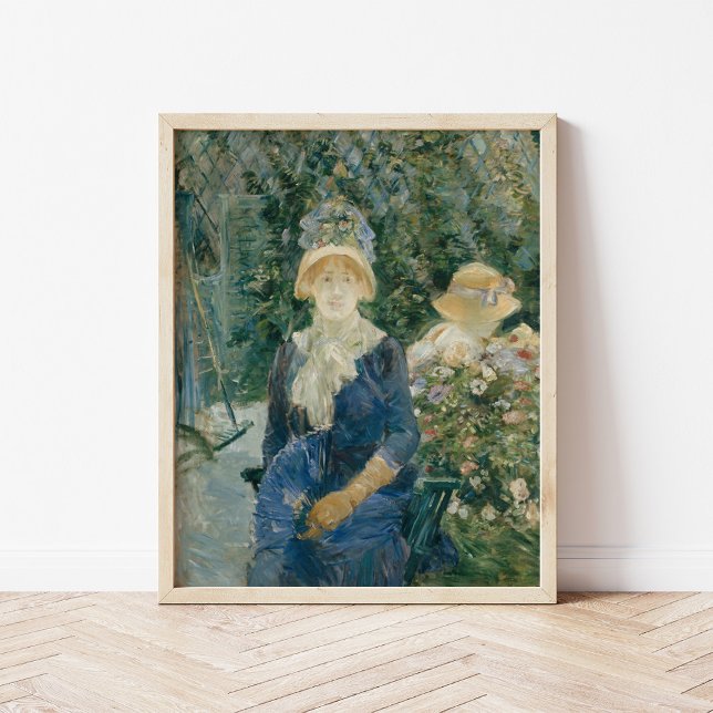 Woman in a Garden | Berthe Morisot Poster (Creator Uploaded)