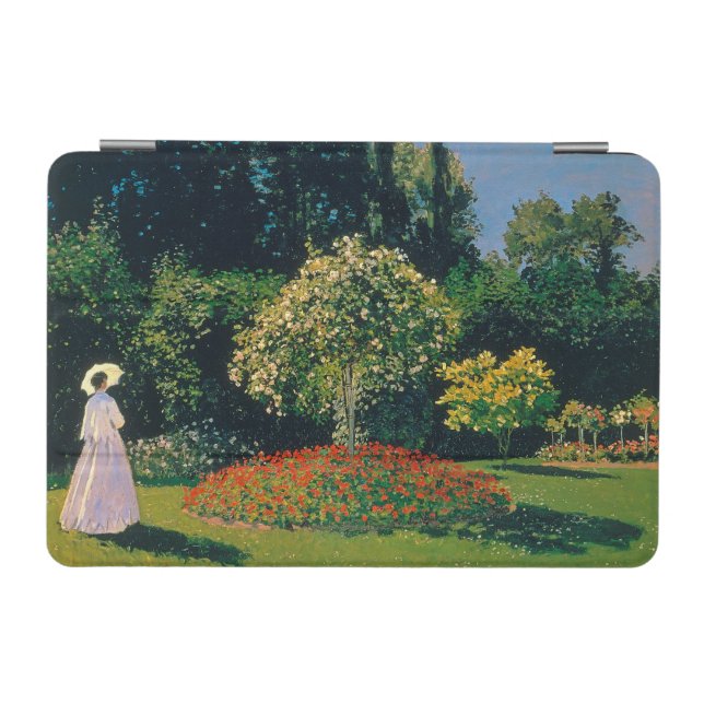Woman in a Garden, Monet iPad Mini Cover (Horizontal)