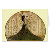 Woman in a Peacock Skirt (Front Horizontal)