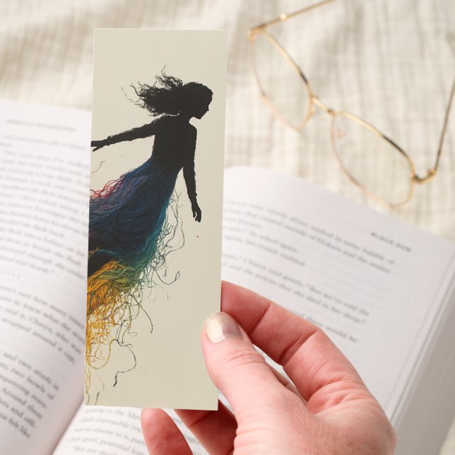 Woman in a Rainbow Dress Bookmarks (Hand)