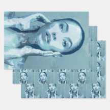 "Woman in Blue" Gift Paper Vellen Set