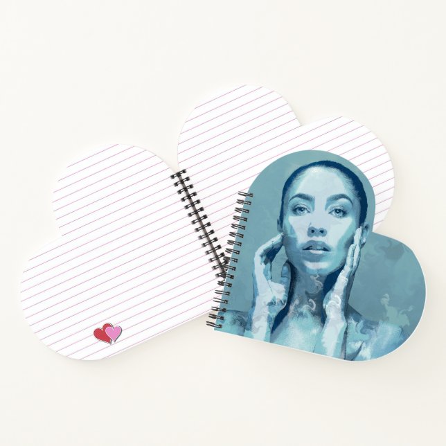 "Woman in Blue" Notebook (Inside)