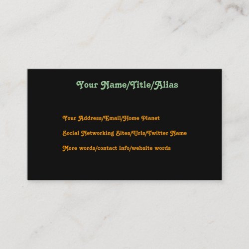 Woman In Dream Business Card Templates