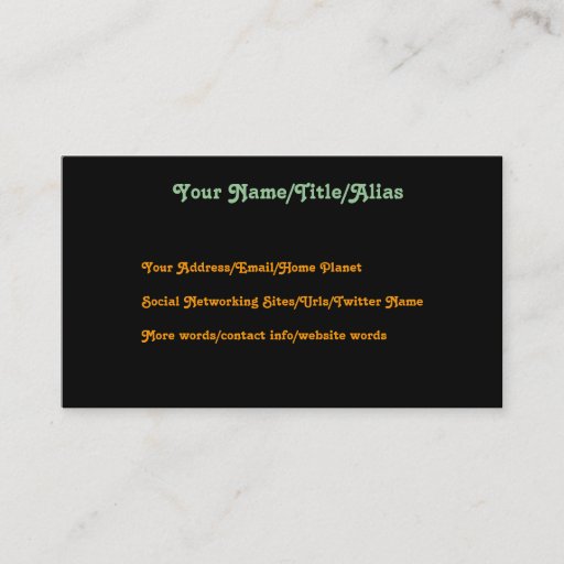 Customizable Woman In Dream Business Card Templates