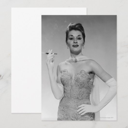 Woman in Dress (Front/Back)