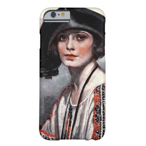 Woman in Embroidered Blouse Barely There iPhone 6 Case