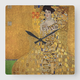 Woman in Gold Klimt Luxury Art Wall Clock