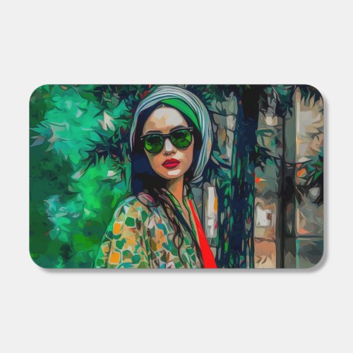 Woman in Green Sunglasses  Matchboxes