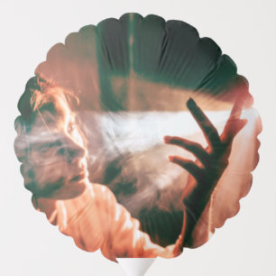 Woman in Light and Smoke Balloon