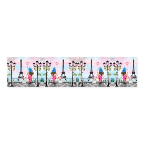 Woman In Paris Napkin Bands Eiffel Tower