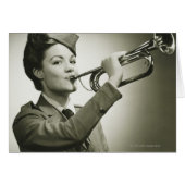 Woman in Soldier Uniform (Front Horizontal)